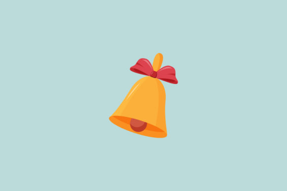 Christmas Bell Illustrations Vectors for Festive Branding