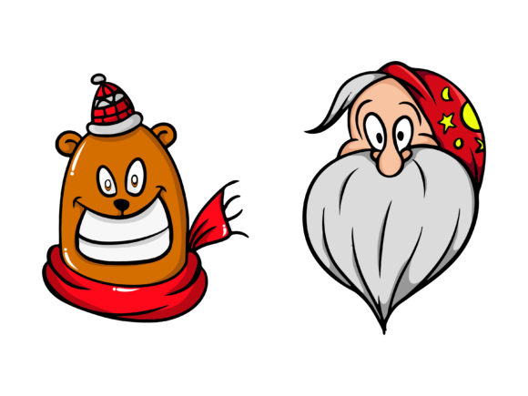 Christmas Bundle Bear Santa