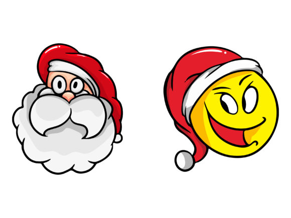 Christmas Bundle Santa Claus Illustrations