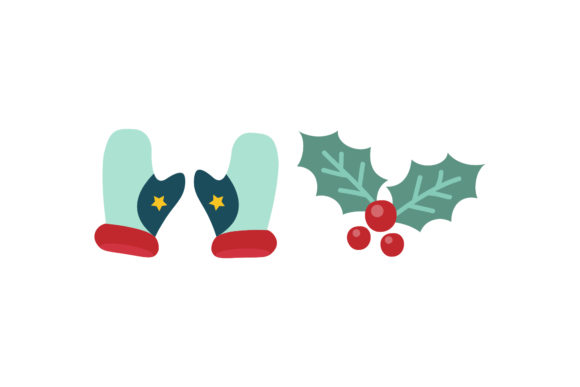 Christmas Gloves Fruit Illustrations Set Review