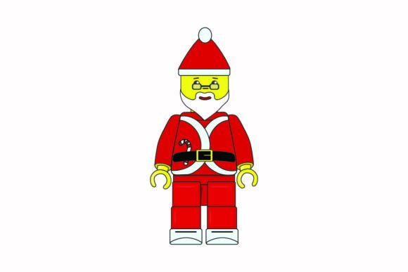 Christmas Lego Avatar Santa Claus Illustration Review