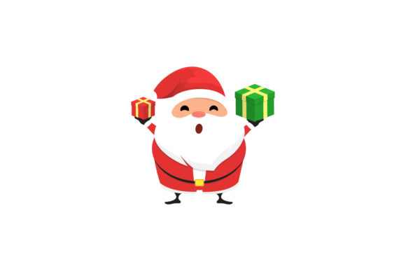 Christmas Santa Vectors Illustrations