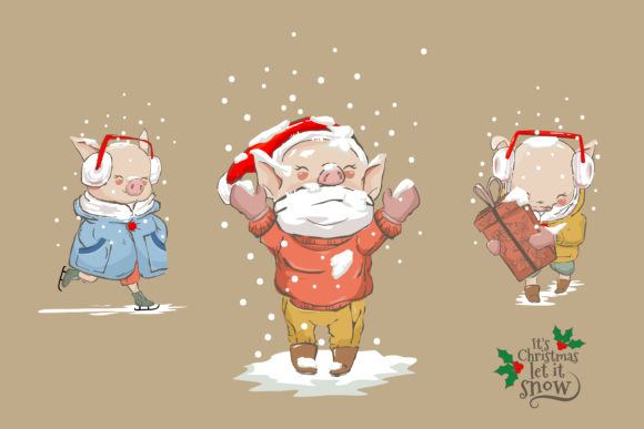 Happy Cute Animal in Snowy Christmas Embroidery Review